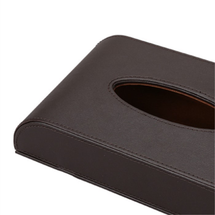 Multifunksjons stor størrelse PU lærveskeholder-6