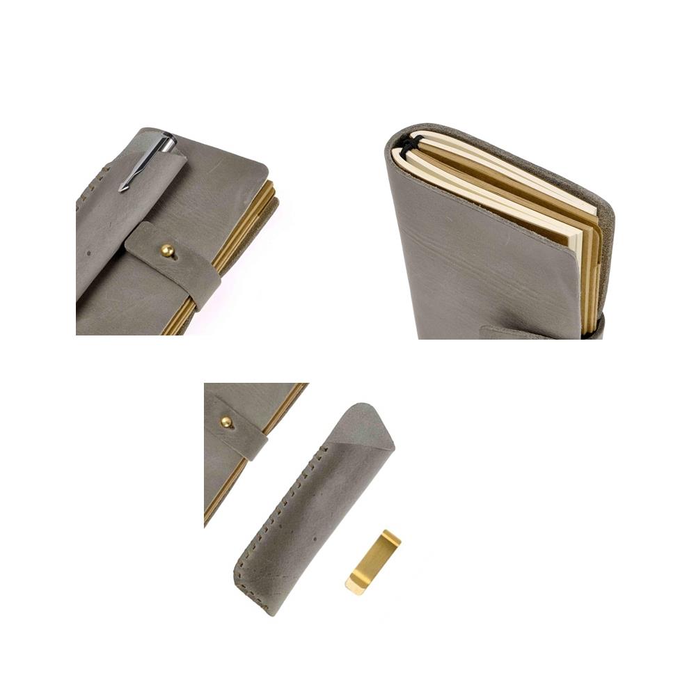 A5 Real Leather Notebook Personal-5