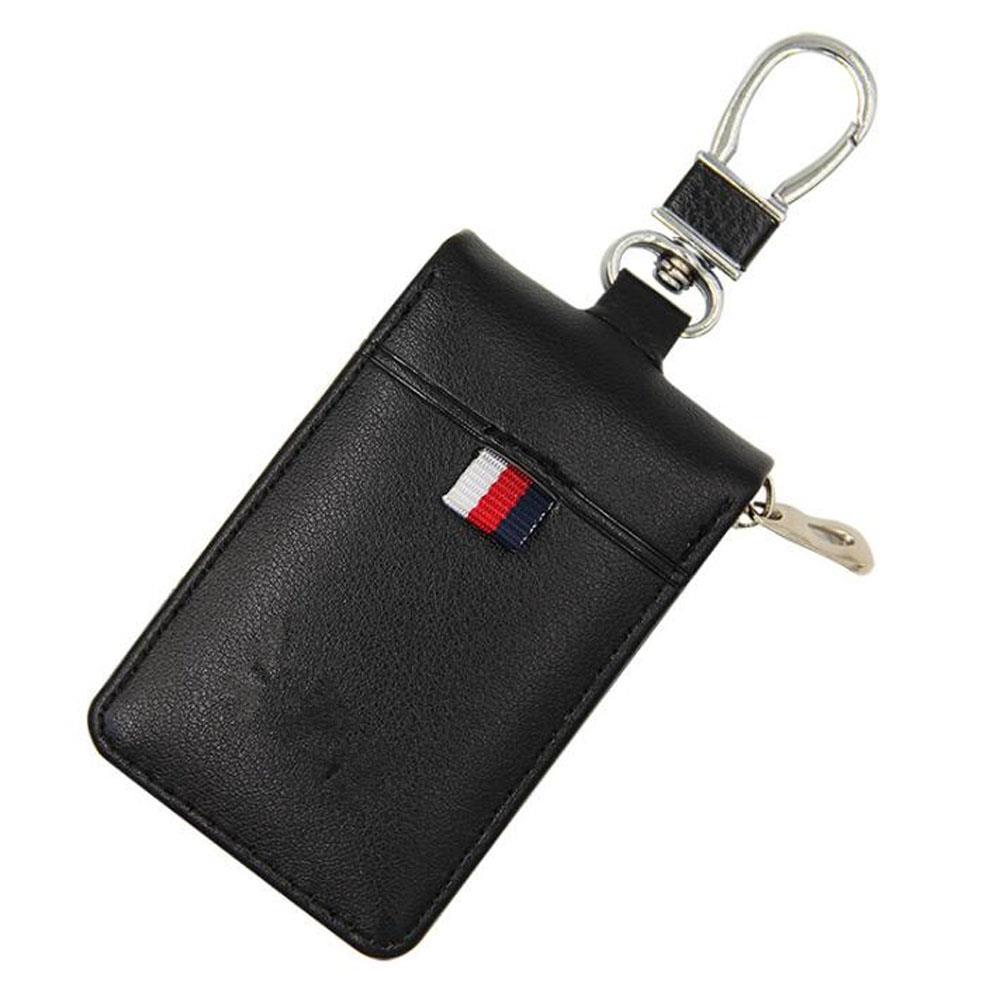 black car key case