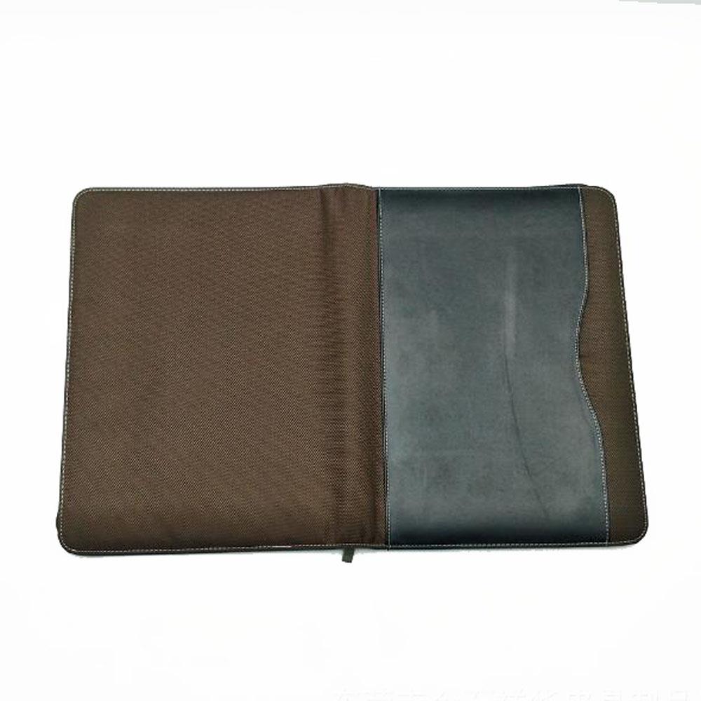 pu lær kompendium mappe pu leather compendium folder