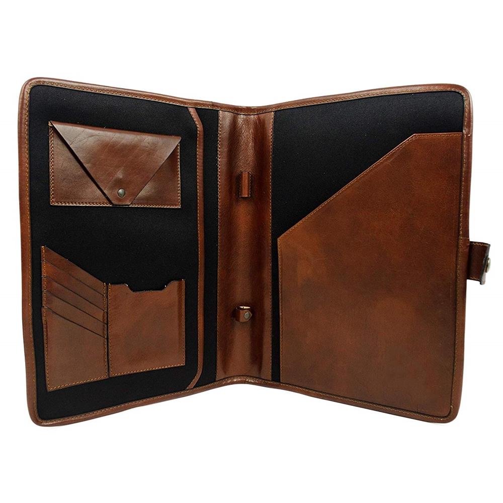 Leather Folder With Pockets-8