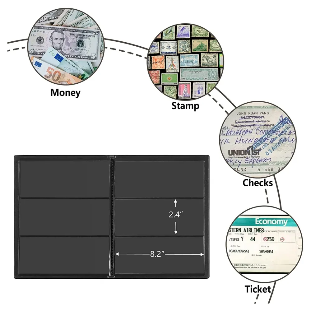 Dollar Bill Holders Currency Album Dollar Bill Holders Currency Album