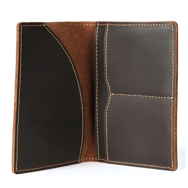 crazy horse Leather Passport Holder crazy horse Leather Passport Holder
