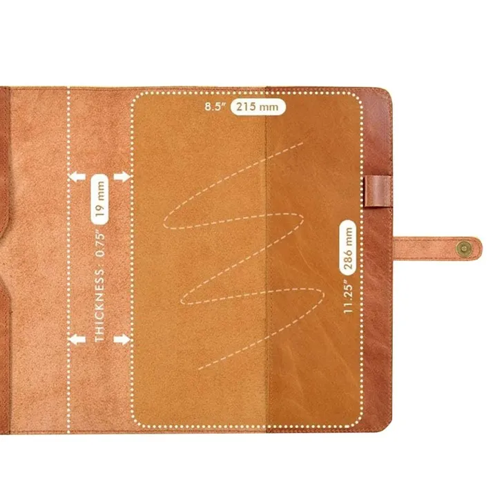 Genuine Leather Planner Cover