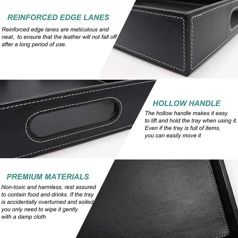 Leather tray Leather tray