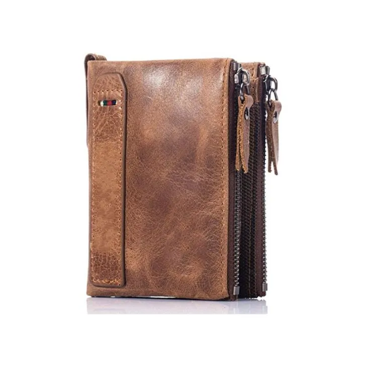 Bifold Zipper PU Leather Card Holder Women Bifold Zipper PU Leather Card Holder Women