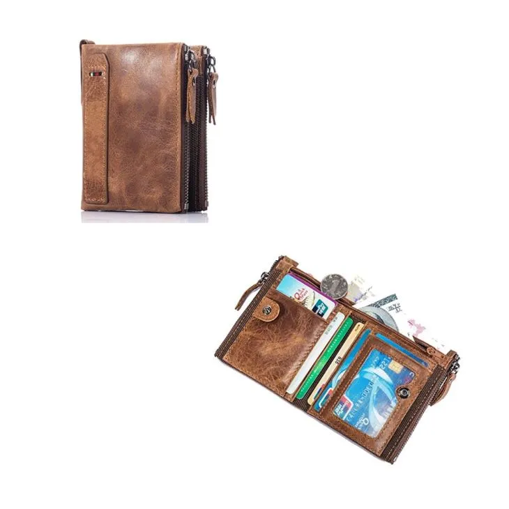 Bifold Zipper PU Leather Card Holder Women Bifold Zipper PU Leather Card Holder Women