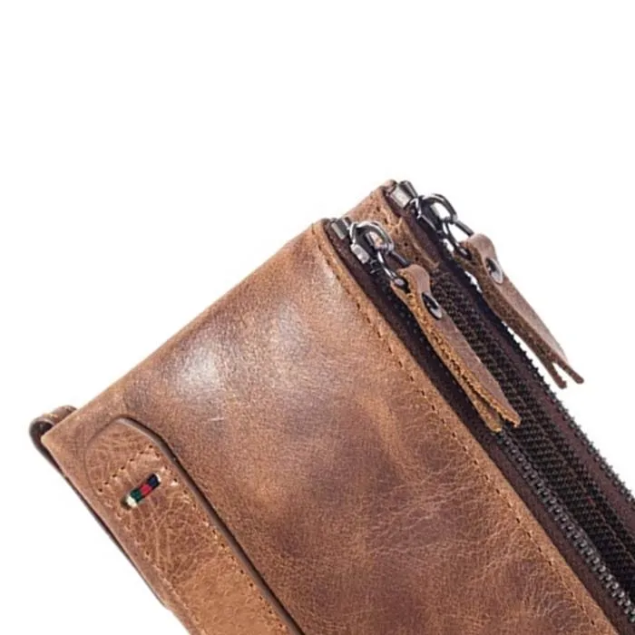Bifold Zipper PU Leather Card Holder Women Bifold Zipper PU Leather Card Holder Women