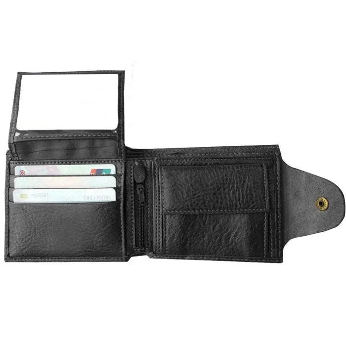 Men Leather Purse With Coin Pocket