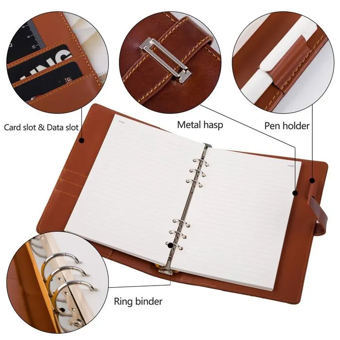 Personalized Faux Leather Journal Cover