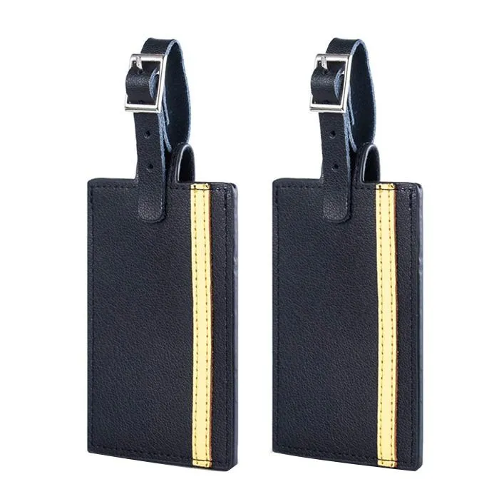 PU Leather Luggage Tag Personalized