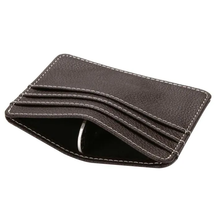 Slim Faux Leather Card Holder Slim Faux Leather Card Holder