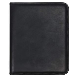 A4 Embossed Business Leather Compendium