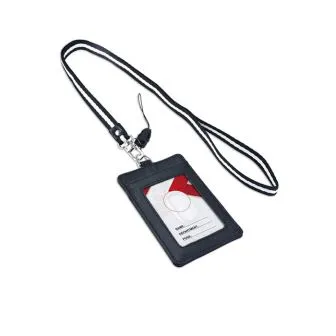 Egendefinert Logo ID Card Holder Halskjede