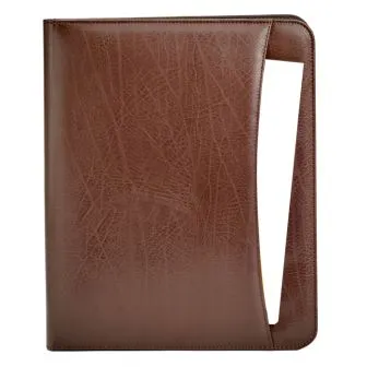 Zip A4 Black Leather Compendium