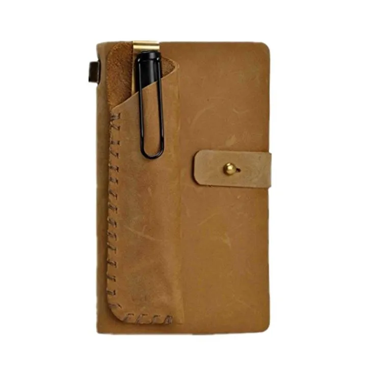 Vintage Cover Leather Notebook Planner