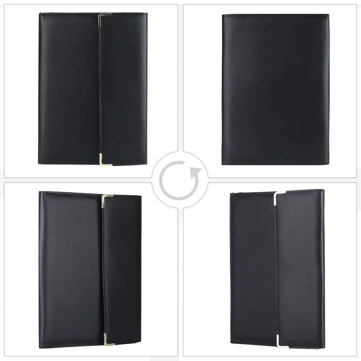 A4 Leather Compendium Folder