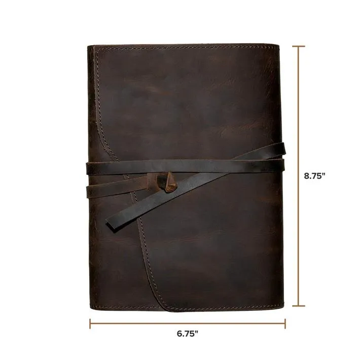 A5 Travel Diary Genuine Leather