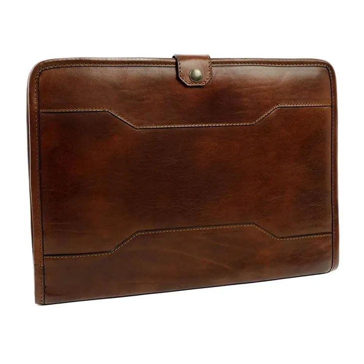 Leather Folder With Pockets