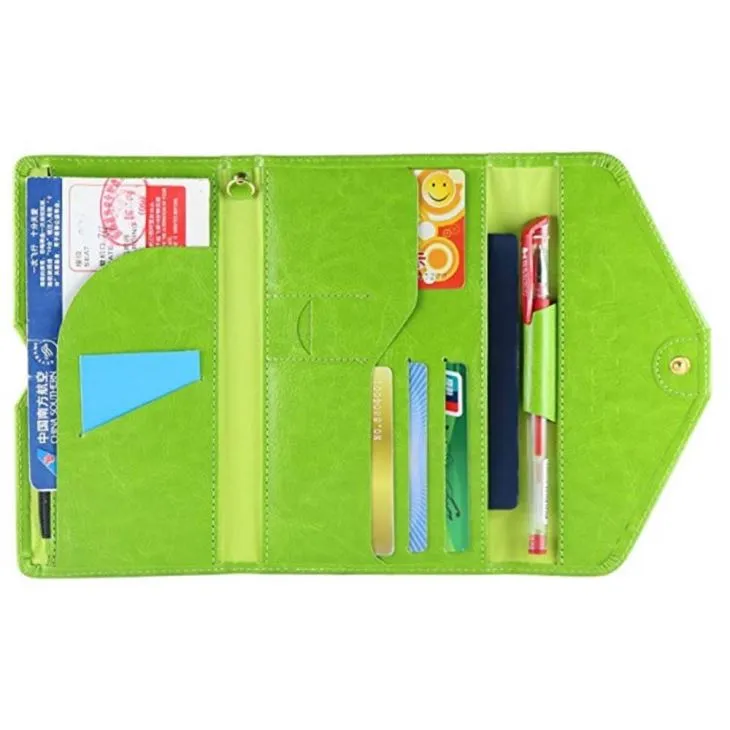 Leather Passport Holder Designer