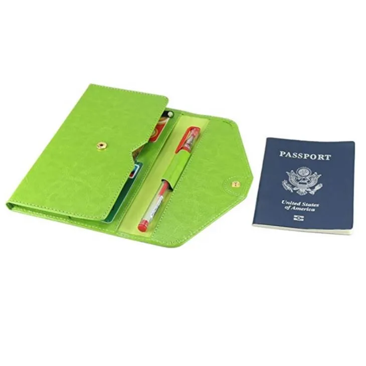 Leather Passport Holder Designer