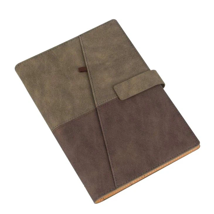 Leather Refillable Journal Clip