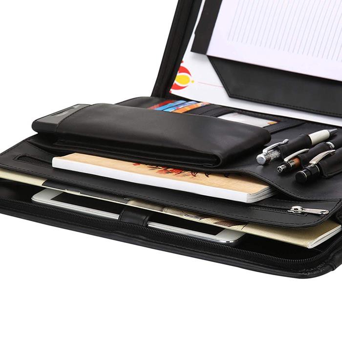 Leather Resume Padfolio A4