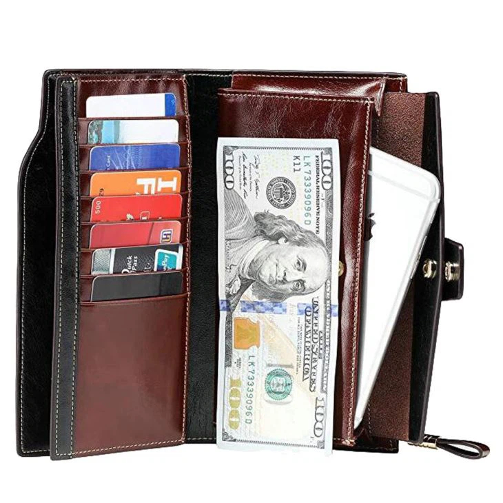 Large Capacity Leather Wallet Large Capacity Leather Wallet