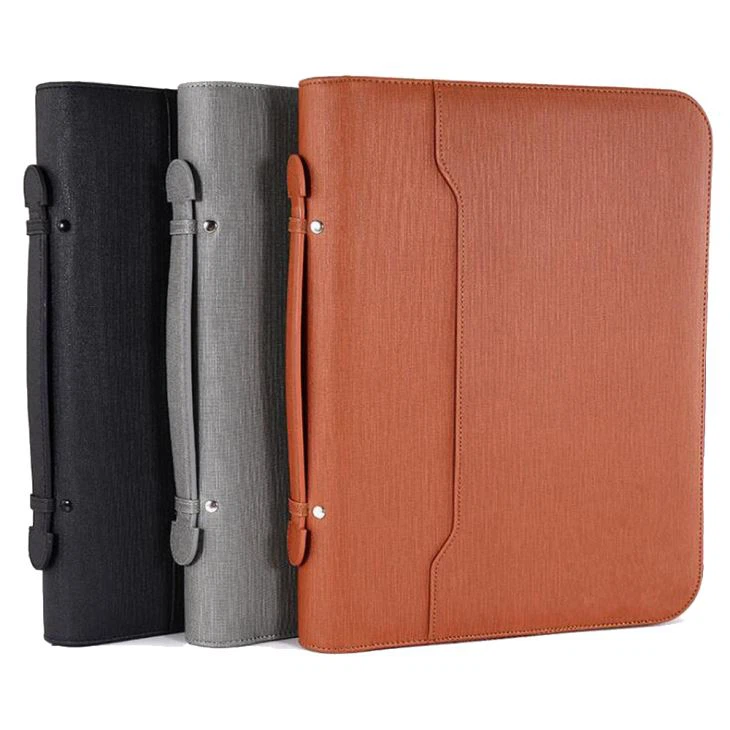 leather file folder