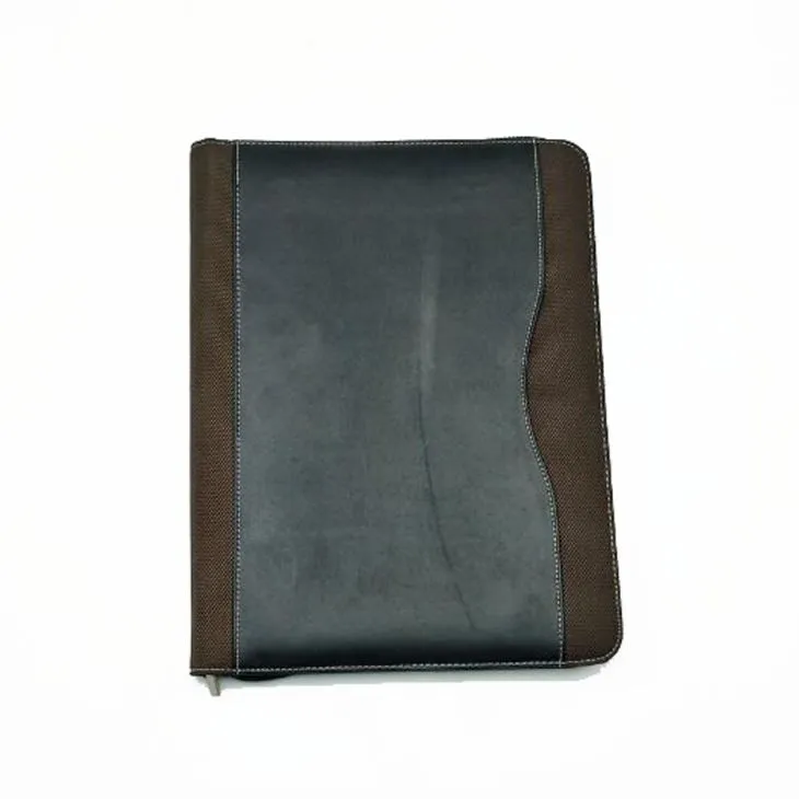 Black Leather Compendium Folder Black Leather Compendium Folder