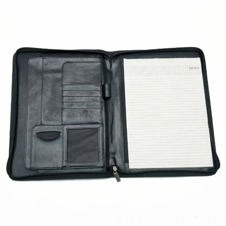 Business Leather Compendium Folder Business Leather Compendium Folder