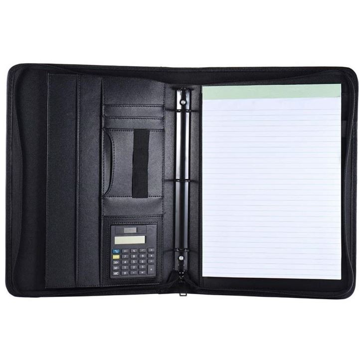 PU Leather Portfolio Compendium PU Leather Portfolio Compendium