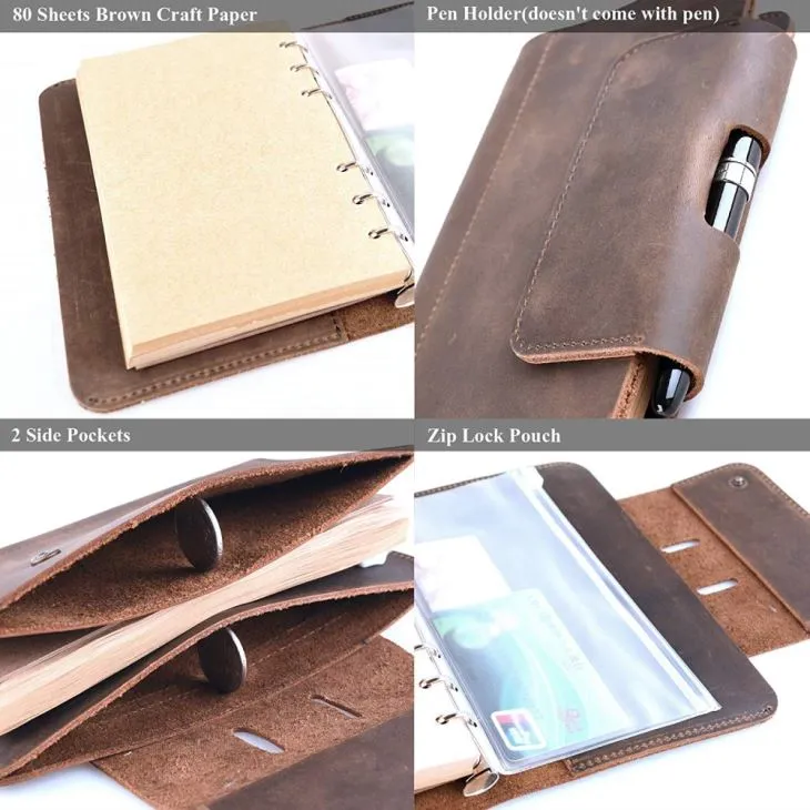 Real Leather Notebook Cover Real Leather Notebook Cover
