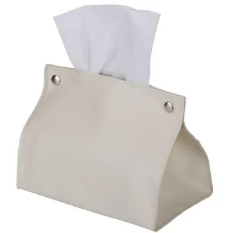 Leather Facial Tissue Holder