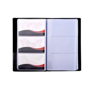 PU Business Embossed Logo Navn Kort Holder