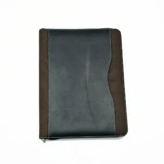 PU Leather Compendium Folder