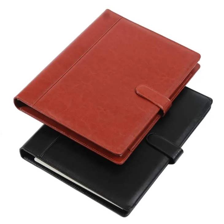 leather a4 folder
