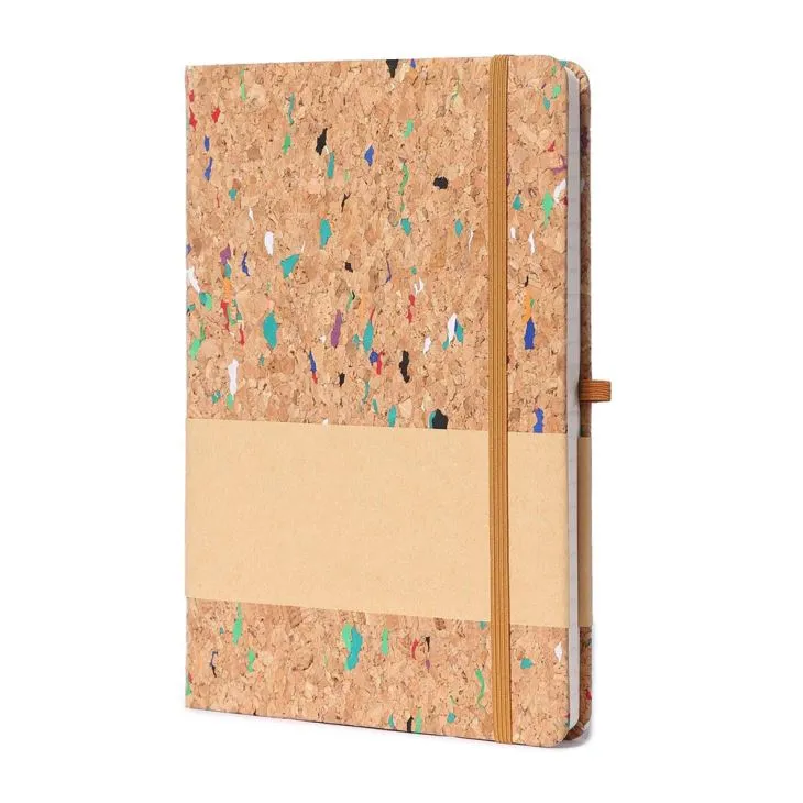 A5 Custom Logo Cork Notebook