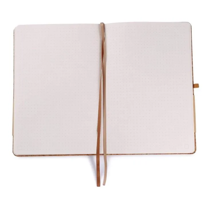 A5 Custom Logo Cork Notebook