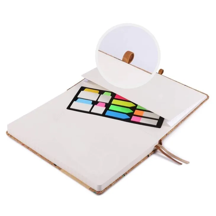 A5 Custom Logo Cork Notebook