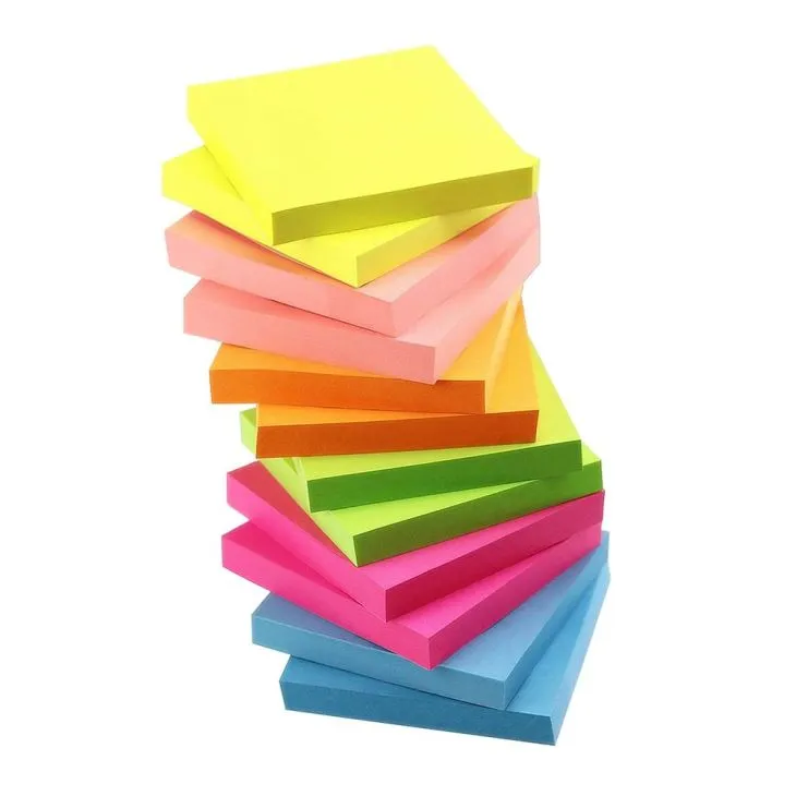 Colorful Custom Sticky Notes