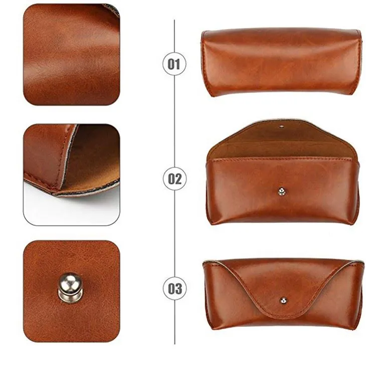 Leather Glasses Collection Case