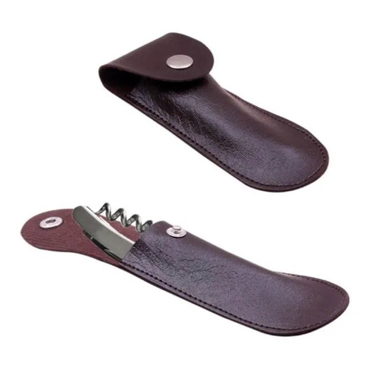 Leather Wine Opener Pouch Leather Wine Opener Pouch