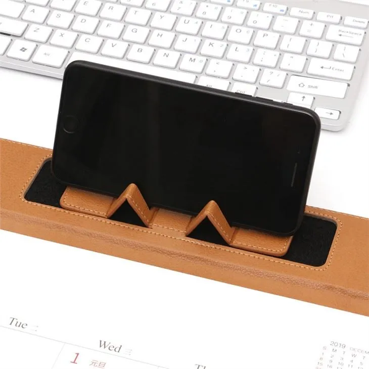 Leatherette Calendar Table Mat Leatherette Calendar Table Mat