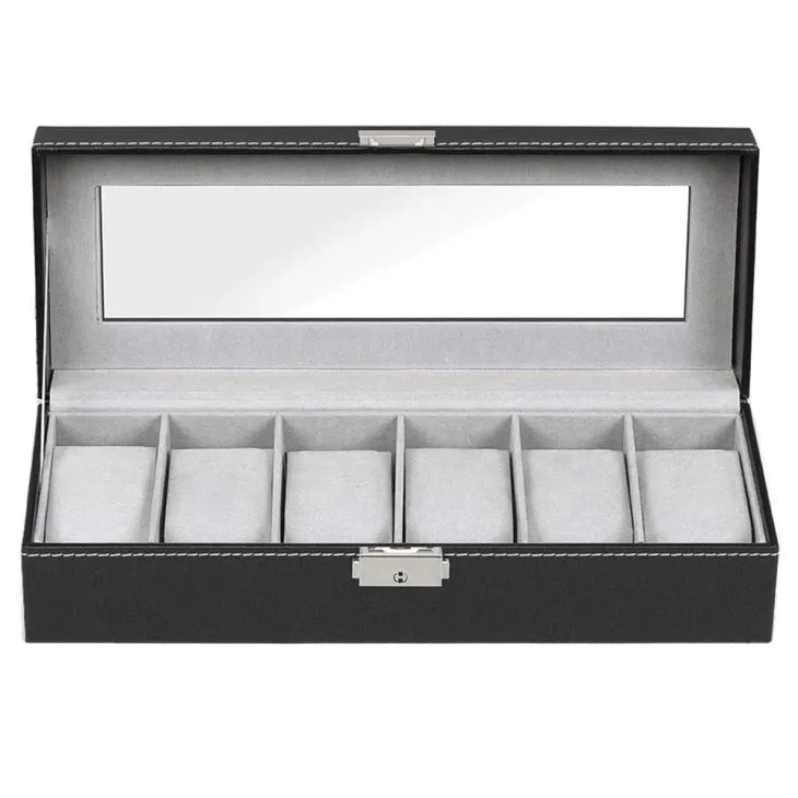 Luxury PU Leather Watch Box
