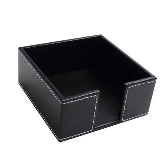 Hotel Leather Square Tissue Box