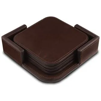 Leather Glass Cup Coaster