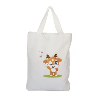 Shopping bomull tote lerret bag