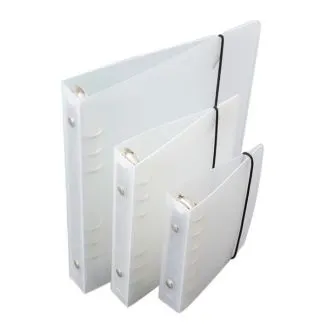 Gjennomsiktig Cover Journal PVC Notebook