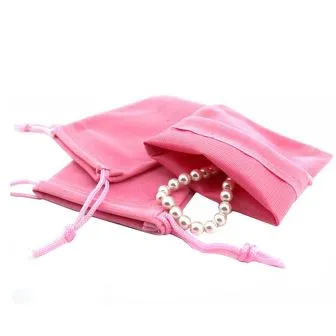 fløyel snor bag veske